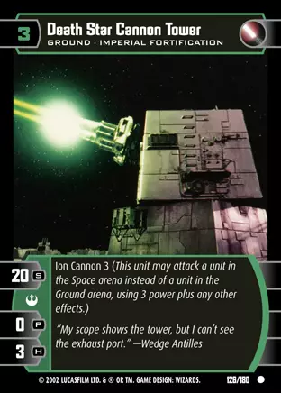 Death Star Cannon Tower