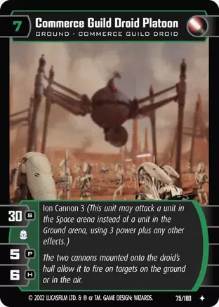 Commerce Guild Droid Platoon