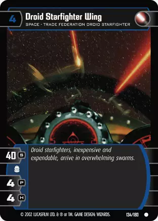 Droid Starfighter Wing