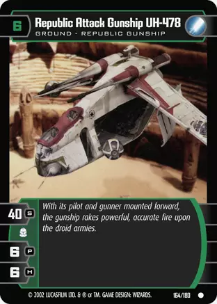 Republic Attack Gunship UH-478