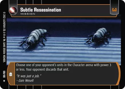 Subtle Assassination