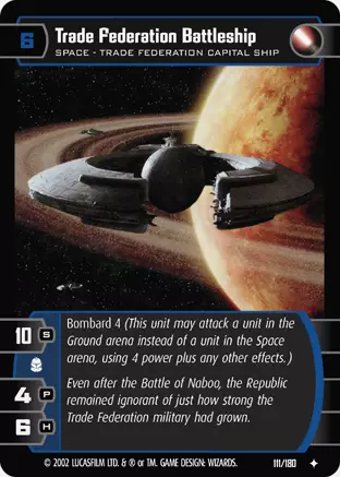 Trade Federation Battleship