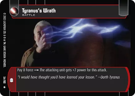Tyranus's Wrath