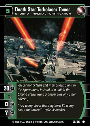 Death Star Turbolaser Tower