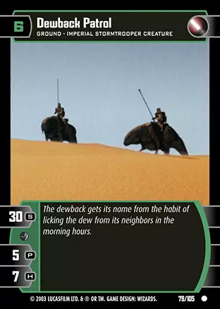Dewback Patrol
