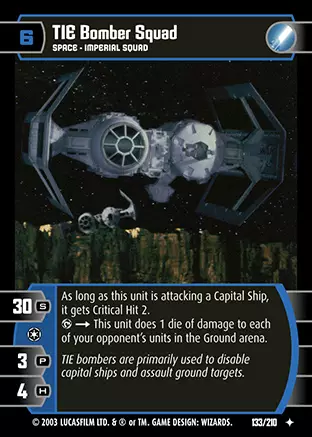 TIE Bomber Squad