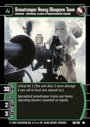 Snowtrooper Heavy Weapons Team