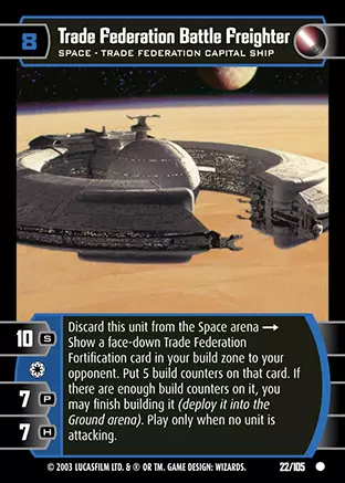 Trade Federation Battle Freighter