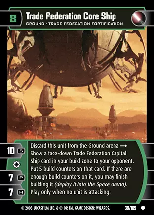 Trade Federation Core Ship