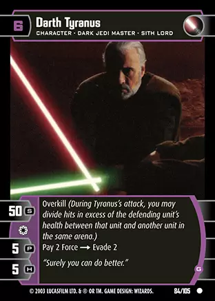 Darth Tyranus (G)