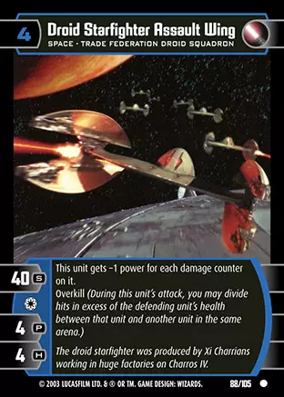 Droid Starfighter Assault Wing