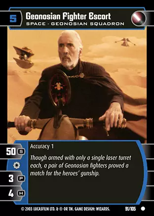 Geonosian Fighter Escort