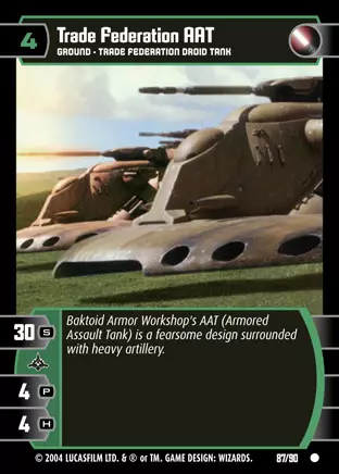 Trade Federation AAT