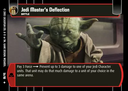 Jedi Master's Deflection