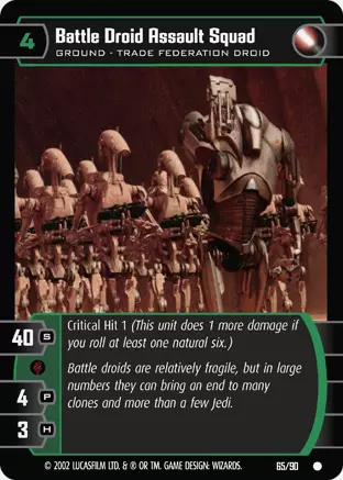 Battle Droid Assault Squad