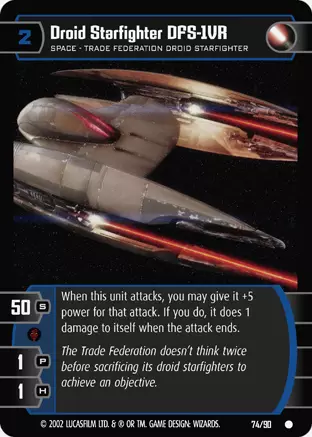 Droid Starfighter DFS-1VR
