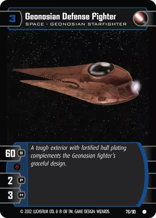 Geonosian Defense Fighter