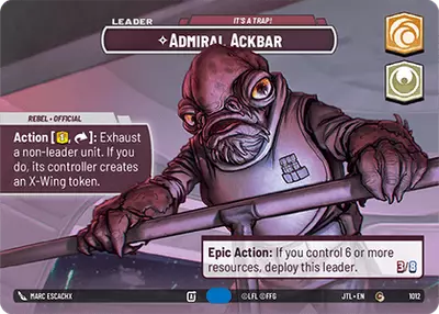 Admiral Ackbar ShowCase