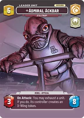 Admiral Ackbar ShowCase