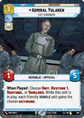 Admiral Yularen HyperSpace