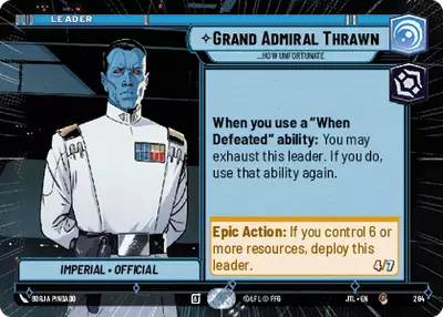 Grand Admiral Thrawn HyperSpace
