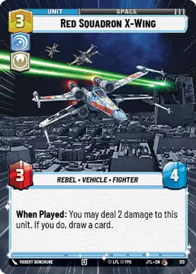 Red Squadron X-Wing HyperSpace