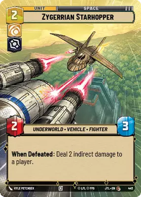 Zygerrian Starhopper HyperSpace