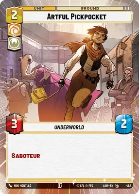 Artful Pickpocket HyperSpace