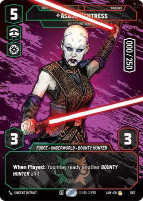 Asajj Ventress Serialized Prestige