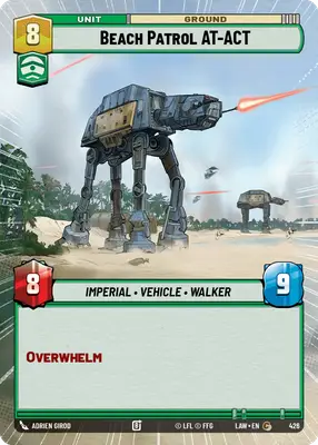 Beach Patrol AT-ACT HyperSpace