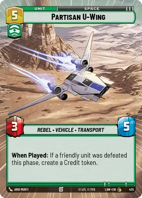 Partisan U-Wing HyperSpace