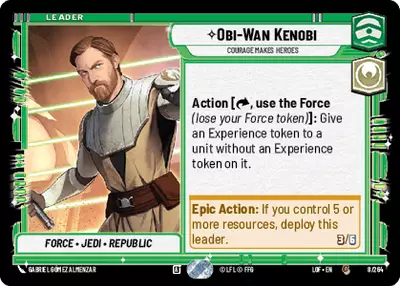 Card Obi-Wan Kenobi