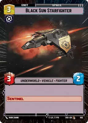 Black Sun Starfighter HyperSpace