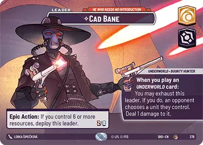 Cad Bane ShowCase