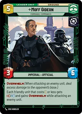 Moff Gideon Promo