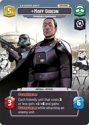 Moff Gideon ShowCase