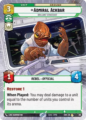 Admiral Ackbar HyperSpace