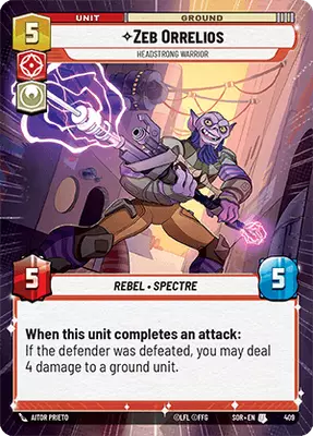Zeb Orrelios HyperSpace