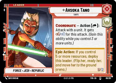 Card Ahsoka Tano