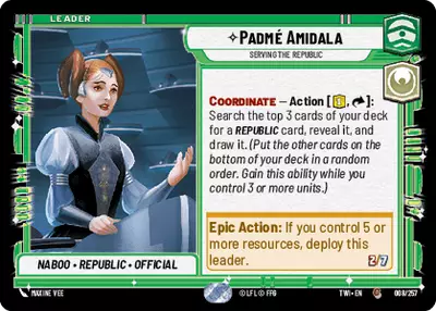 Card Padmé Amidala