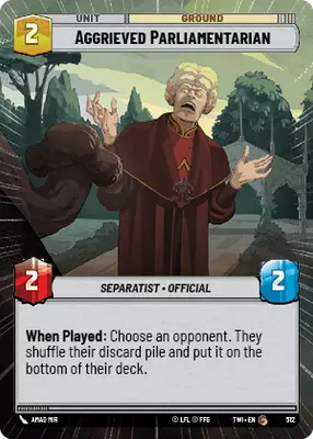 Aggrieved Parliamentarian HyperSpace