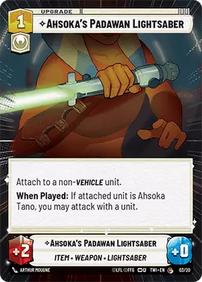 Ahsoka's Padawan Lightsaber HyperSpace