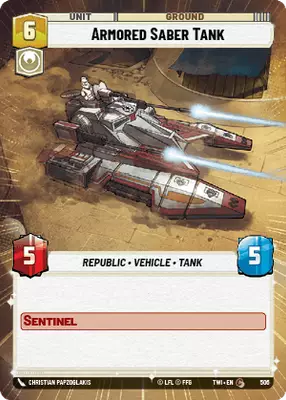 Armored Saber Tank HyperSpace