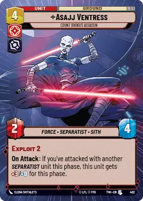 Asajj Ventress HyperSpace