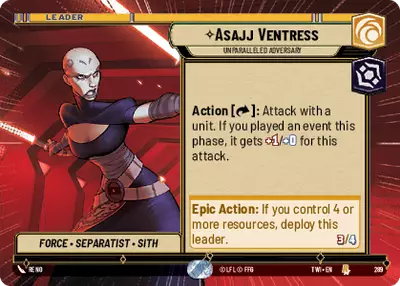 Asajj Ventress HyperSpace