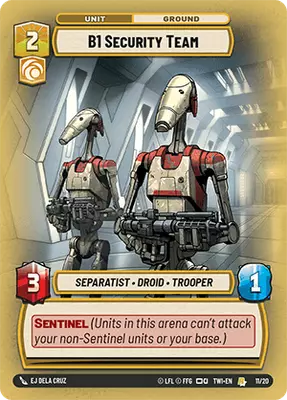 B1 Security Team Promo