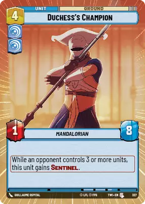 Duchess's Champion HyperSpace