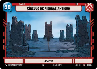 Círculo de piedras antiguo