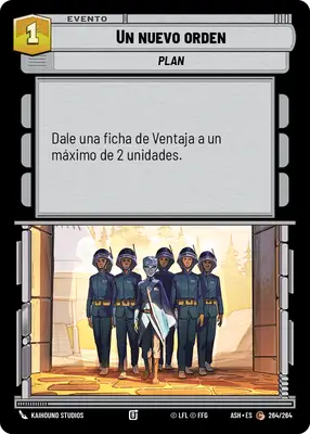 Un nuevo orden