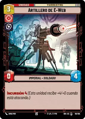 Artillero de E-Web